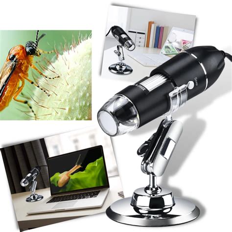 USB Digital Microscope With LED - USB HD Digital Microscope - 1500x HD ...