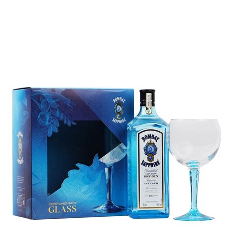 Bombay Sapphire Gin 70cl Glass - Skunju