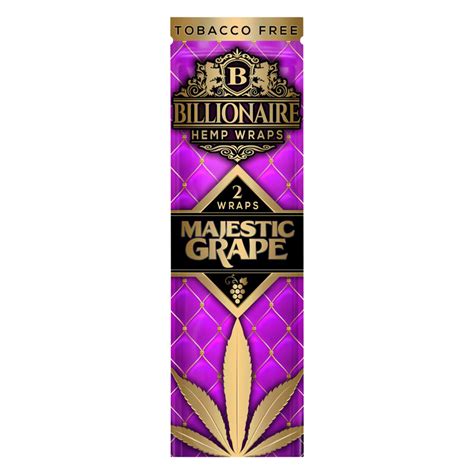 Billionaire Hemp Wraps - 25 Pack | Rolling Papers