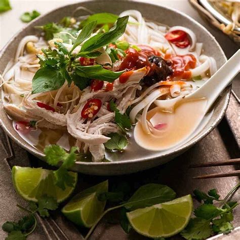 Vietnamese Chicken Pho Soup (Pho Ga)