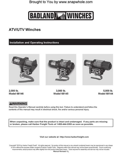 Badland 3500 Winch Wiring Diagram - Wiring Draw And Schematic