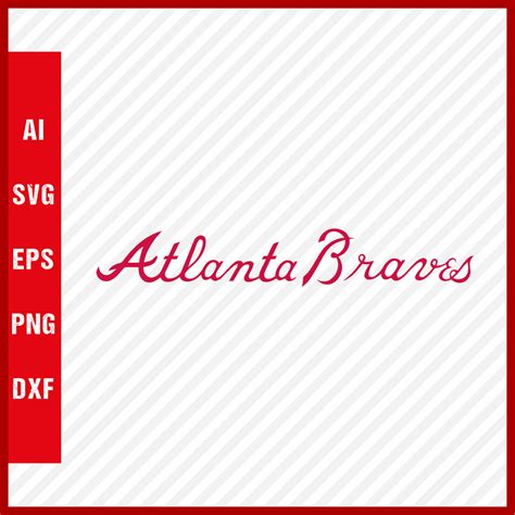 Atlanta Braves MLB Logo svg Cut Files Baseball Clipart ...