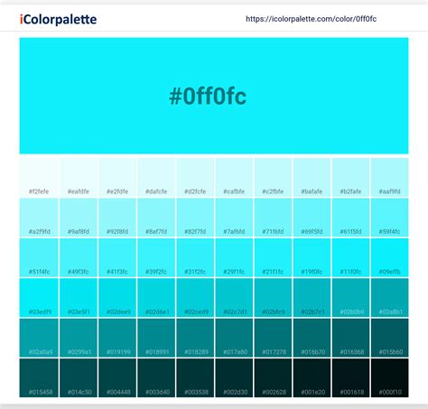 Electric Cyan information | Hsl | Rgb | Pantone