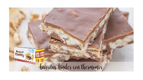 Kinder chocolate bars with thermomix - Thermomix Recipes