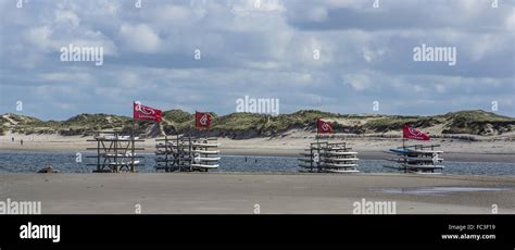 Beach panorama Norddorf Stock Photo - Alamy