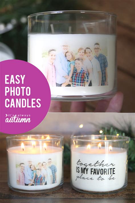 How to make personalized candles [cheap + easy handmade gift!] - It's ...