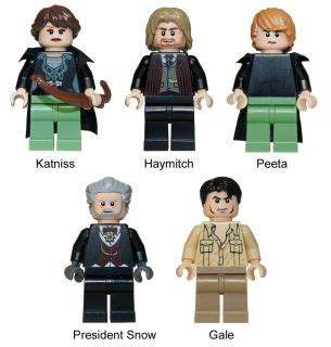 Peeta Mellark Hunger Games Lego Figure Baker Version Dist