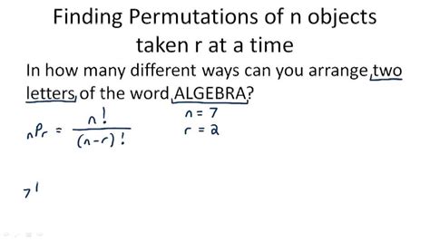 Permutations ( Video ) | Probability | CK-12 Foundation