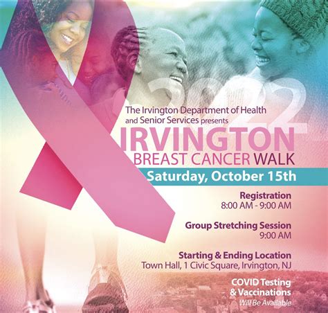 10/15 Irvington Breast Cancer Walk - IRVINGTON PUBLIC SCHOOLS