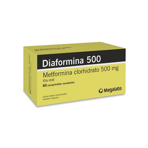 DIAFORMINA 500 mg. x 60 comprimidos | Megalabs