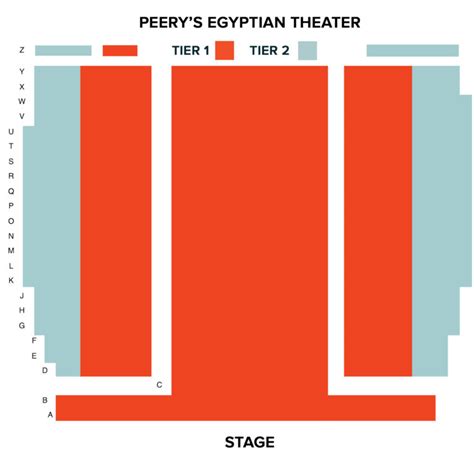 Venue Seating Maps – Onstage Ogden