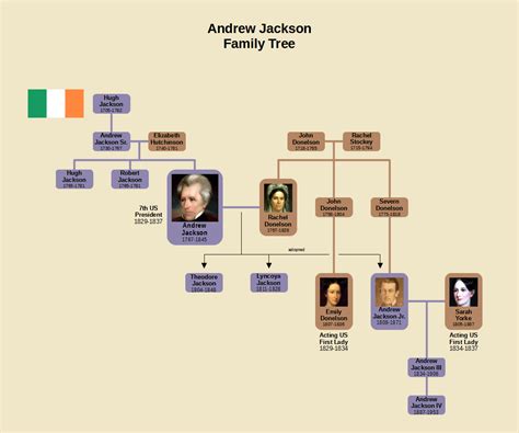 Andrew Jackson Family Tree : r/UsefulCharts