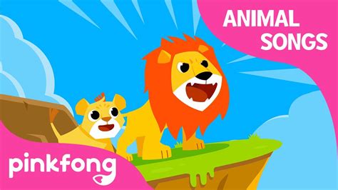 Lion Lessons | Animal Songs | Learn Animals | Pinkfong Animal Songs for ...