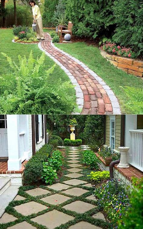 25 Most Beautiful DIY Garden Path Ideas - A Piece Of Rainbow