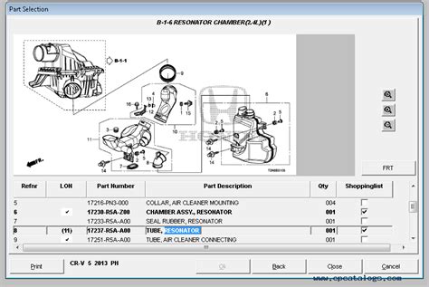 Honda Spare Parts Catalogue Online | Webmotor.org