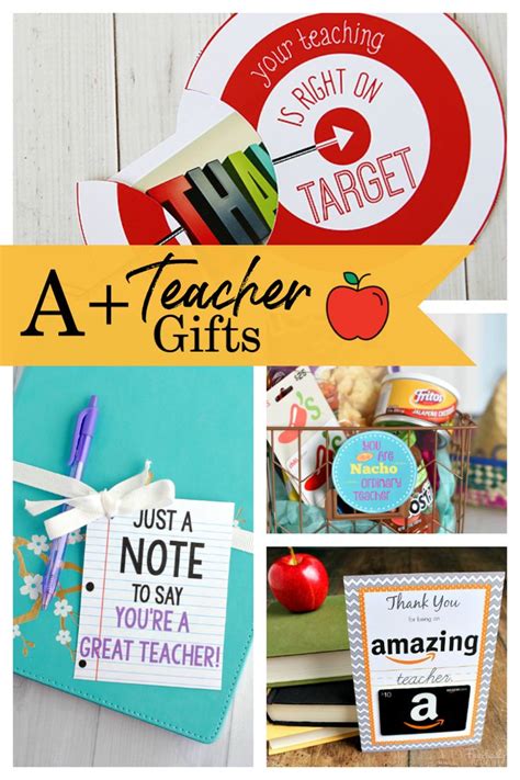 25 Teacher Gift Ideas: These fun gifts for teachers are cute and fun to ...