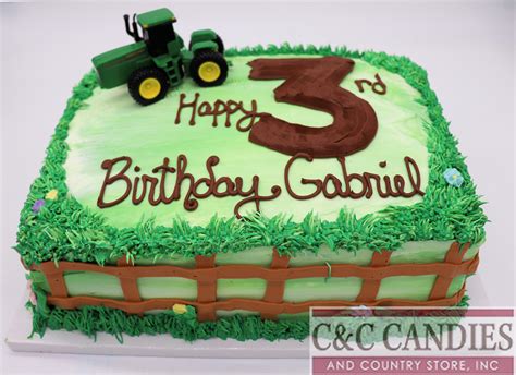 Sheet Cake – Tractor | C&C Candies