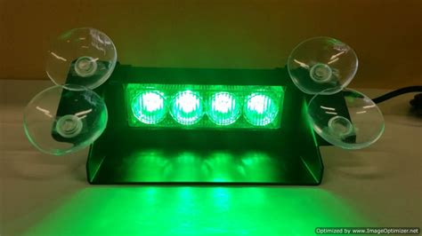 Mini LED Warning Green Dash Light for Volunteer Firefighters – Automo ...