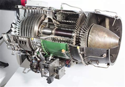 Jet Engine Cutaway Diagram | Jet engine, Turbojet engine, Engineering