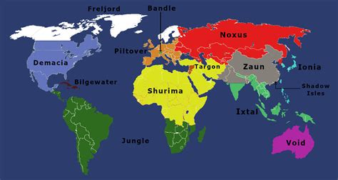 Runeterra's Region on our world map (localization open to debate) : r ...