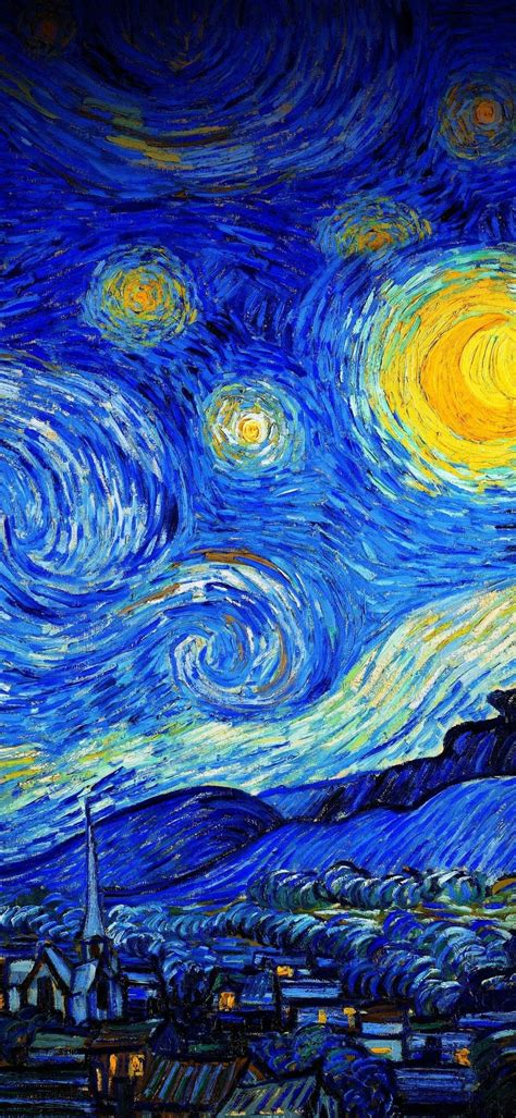 Starry Night Van Gogh Wallpaper