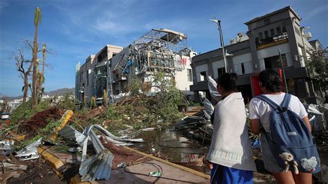 Hurricane Otis Brings Destruction, Flooding to Acapulco, Mexico