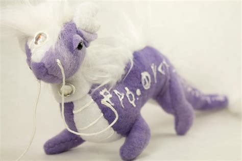 Purple Dragon Plushie by BeeZee-Art on DeviantArt