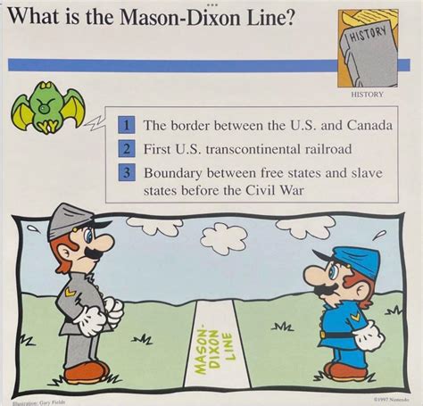 ﻿What is the Mason-Dixon Line? III'. I' 'in M E The border between the ...