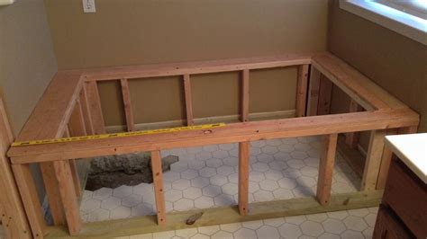 How To Build A Bathtub Frame - Mixnew15