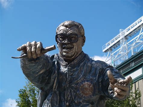 Harry Caray Statue, Wrigley Field - a photo on Flickriver