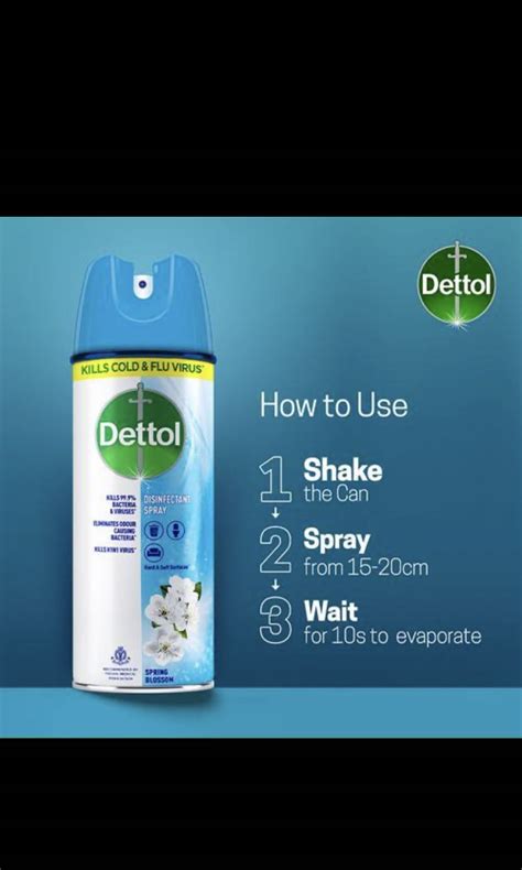 Dettol disinfectant spray, Everything Else on Carousell