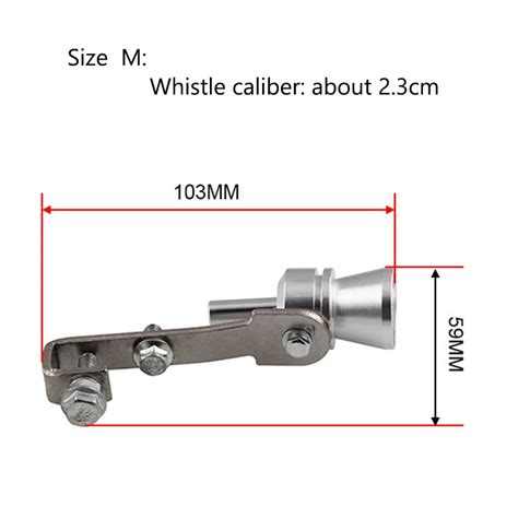 Motorbike Car Exhaust Fake Turbo Whistle - Globel Kingdom