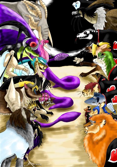 Espada vs Akatsuki by DragonlordRynn on DeviantArt