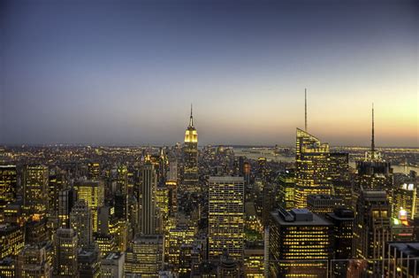 File:New York City at Sunset in HDR.jpg - Wikimedia Commons