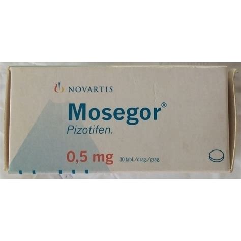 Mosegor 0,5mg tablet - Rx Online Pharmacy