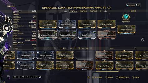 How to improve? (kuva bramma build) : r/Warframe