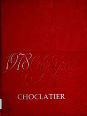 Hershey High School - Choclatier Yearbook (Hershey, PA), Covers 1 - 15