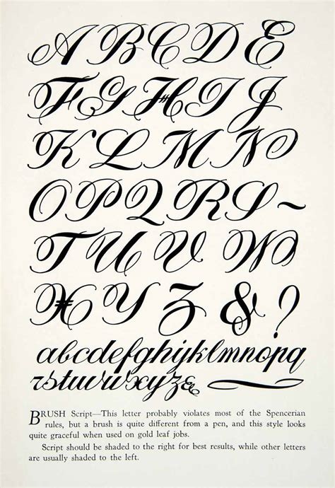 Calligraphy Alphabet Printables