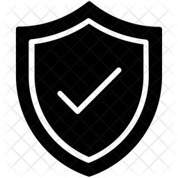 Security Shield Icon - Download in Glyph Style