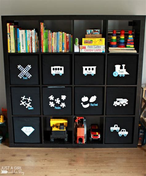 15 Ways To Organize Kids Toys With IKEA Storage Hacks | HomeMydesign