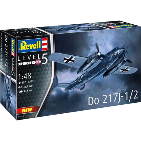 Revell Dornier Do 217J-1/2 Military Aircraft Model Kit Scale 1:48