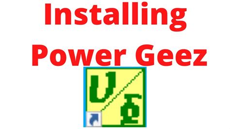 Installing and Typing Power geez እንዴት ፖውር ግዕዝ ኢንስታል ማድረግ እና መፃፍ እንችላለን ...