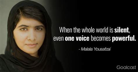 Top 12 Most Inspiring Malala Yousafzai Quotes | Goalcast