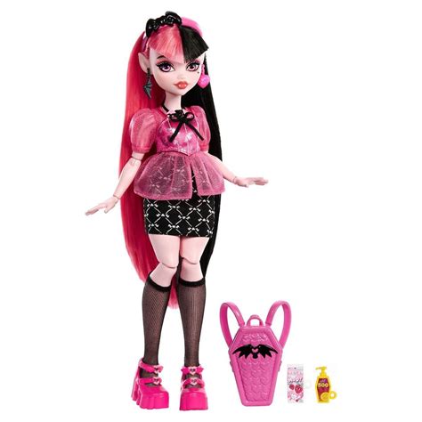 2022 Mattel Monster High Draculaura Doll with Fashion Accessories ...