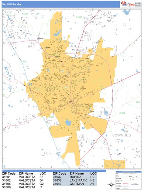 Valdosta Ga Map: Everything You Need To Know In 2023 - Map of Counties ...