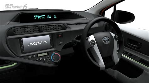 Toyota Aqua S interior #GT6 #Toyota #Aqua