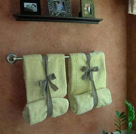 15 Diy Pretty Towel Arrangements Ideas, That Will Make Your Bathroom ...