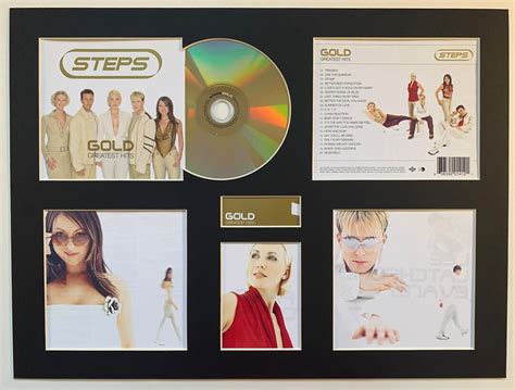 STEPS Gold Greatest Hits Album Display Deluxe With - Etsy