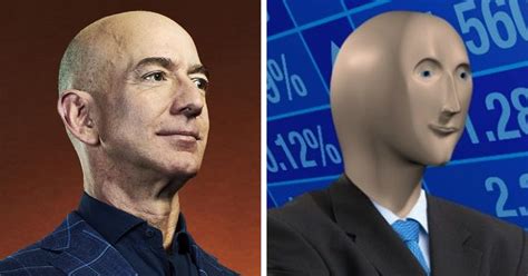 After Spotting The Uncanny Resemblance Of Jeff Bezos And Stonks Man ...