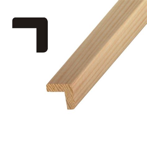 Builders Choice LWM 206 3/4 in. x 3/4 in. Pine Outside Corner Molding ...